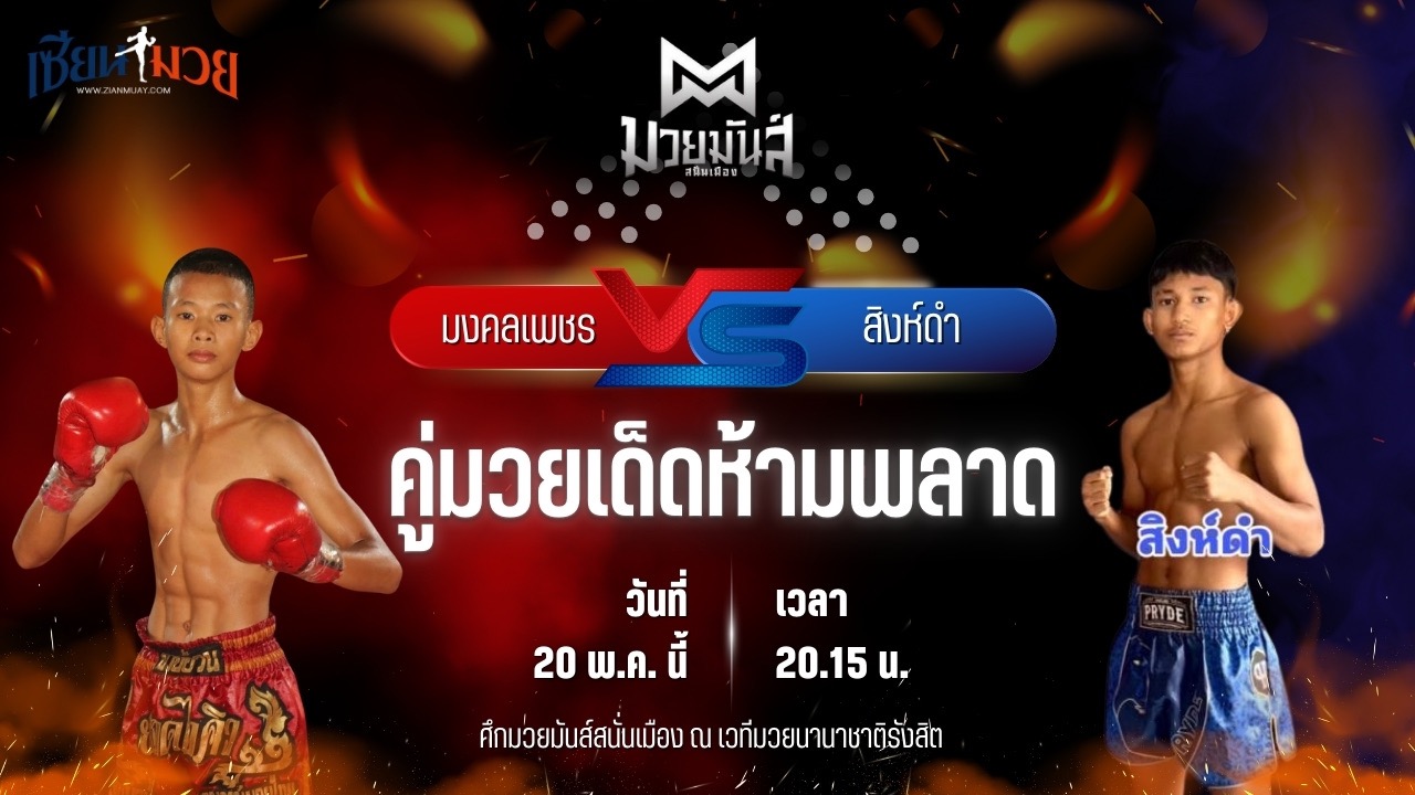 วิเคราะห์มวย ศึกมวยมันส์สนั่นเมือง ช่วงที่ 2 มงคลเพชร บอลชนะมาร พบ สิงห์ดํา รร.ธรรมศาสตร์คลองหลวง