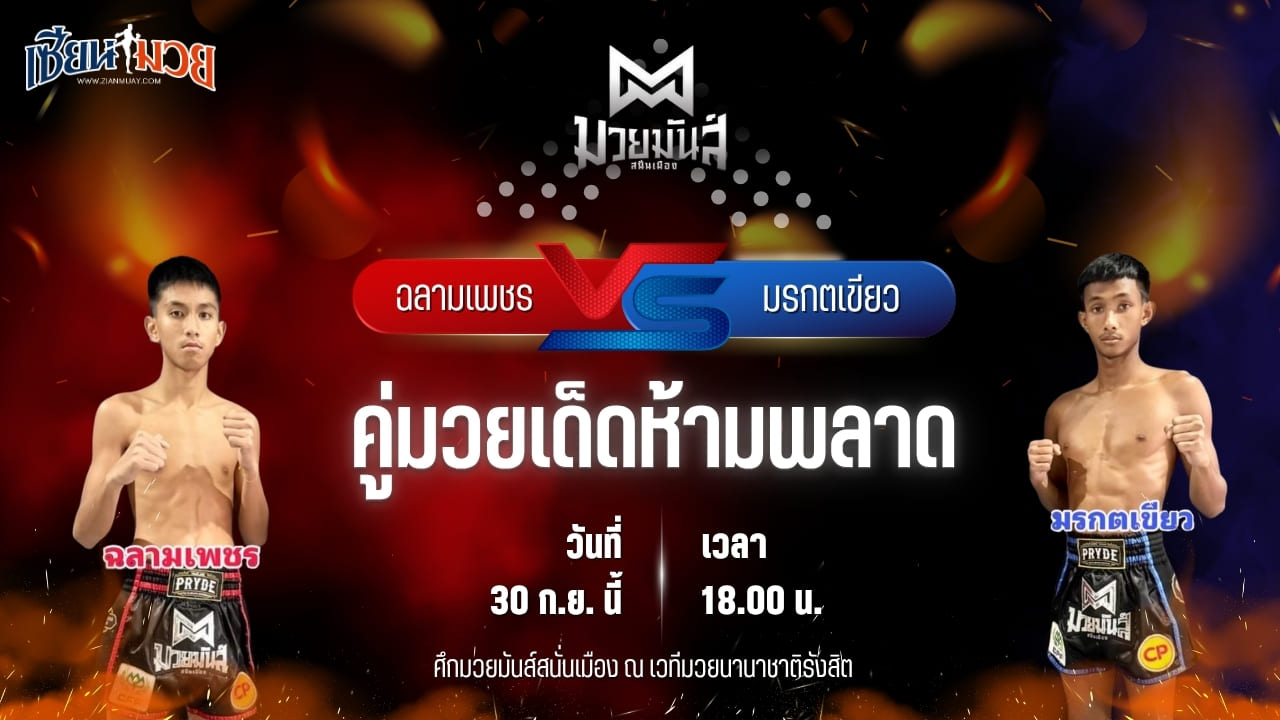 วิเคราะห์มวยวันนี้ ศึกมวยมันส์สนั่นเมือง เป็นการพบกันระหว่าง ฉลามเพชร อั๋นสุขุมวิท และ มรกตเขียว ส.เรืองสวัสดิ์