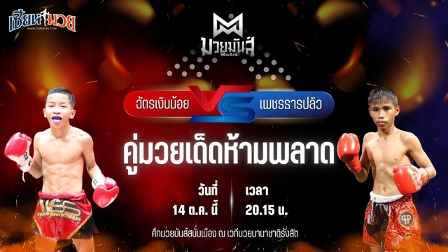 วิเคราะห์มวยวันนี้ ศึกมวยมันส์สนั่นเมือง ช่วงที่ 2 เป็นการพบกันระหว่าง ฉัตรเงินน้อย ปานนิวัฒน์มวยไทย และ เพชรธารปลิว เปิ้ลนคร