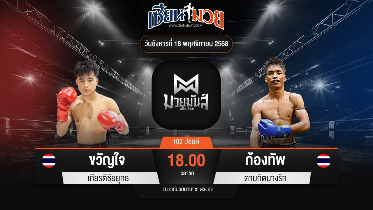 ไฮไลท์มวยศึกมวยมันส์สนั่นเมือง ระหว่าง ขวัญใจ เกียรติชัยยุทธ พบ ก้องทัพ ดาบทิตบางรัก