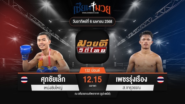 ไฮไลท์มวยศึกมวยดีวิถีไทย ระหว่าง ศุภชัยเล็ก เหน่งซับใหญ่ พบ เพชรรุ่งเรือง ส.จารุวรรณ