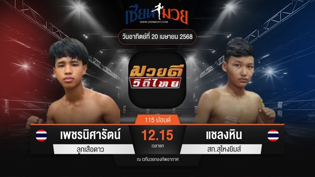 ไฮไลท์มวยศึกมวยดีวิถีไทย ระหว่าง เพชรนิศารัตน์ ลูกเสือดาว พบ แชลงหิน สก.สุไหงยิมส์