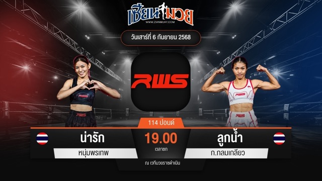 ไฮไลท์มวยศึก RAJADAMNERN WORLD SERIES ระหว่าง น่ารัก หนุ่มพรเทพ พบ ลูกน้ำ ก.กลมเกลียว