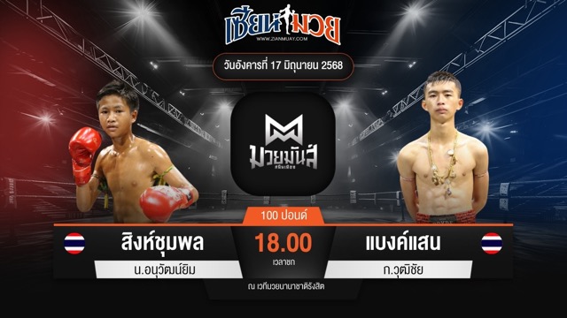 ไฮไลท์มวยศึกมวยมันส์สนั่นเมือง ระหว่าง สิงห์ชุมพล น.อนุวัฒน์ยิม พบ แบงค์แสน ก.วุฒิชัย